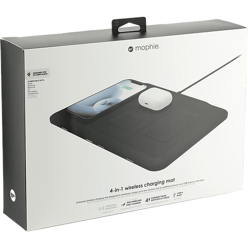 mophie 4-in-1 Wireless Charging Mat in box