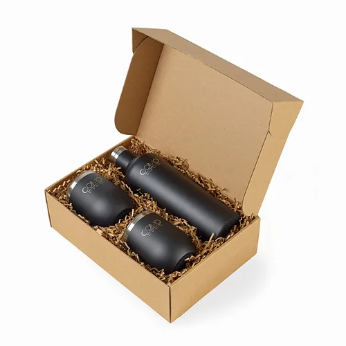 CORKCICLE Canteen & Stemless Wine Cup Gift Set