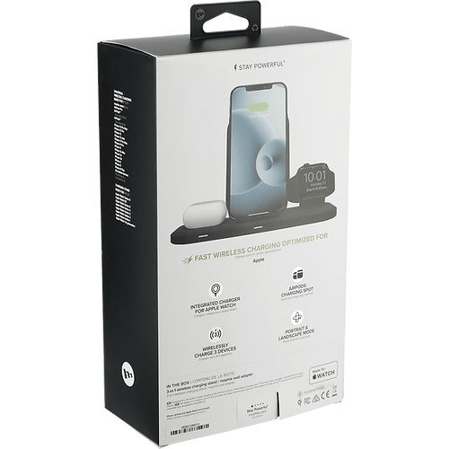 mophie 3-in-1 Wireless Charging Stand
